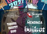 Boikot, Ephemerys, La Tabarra Quartet Band, Taconazo y Olé, La Mendinga y los djs JLópez y German conforman el cartel de conciertos del Guoman 2023
